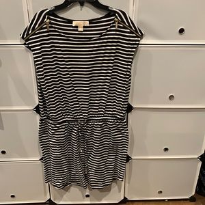 Michael Kors scrunch waisted dress
